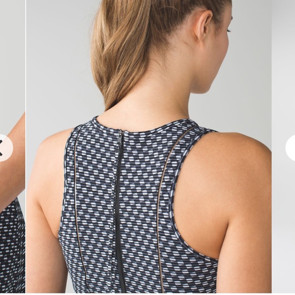 COPY - lululemon Til Dawn Dress tennis dress size 6 black and white fit and fla… - Picture 5 of 8